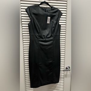 Ann Taylor leather dress size 8 New
